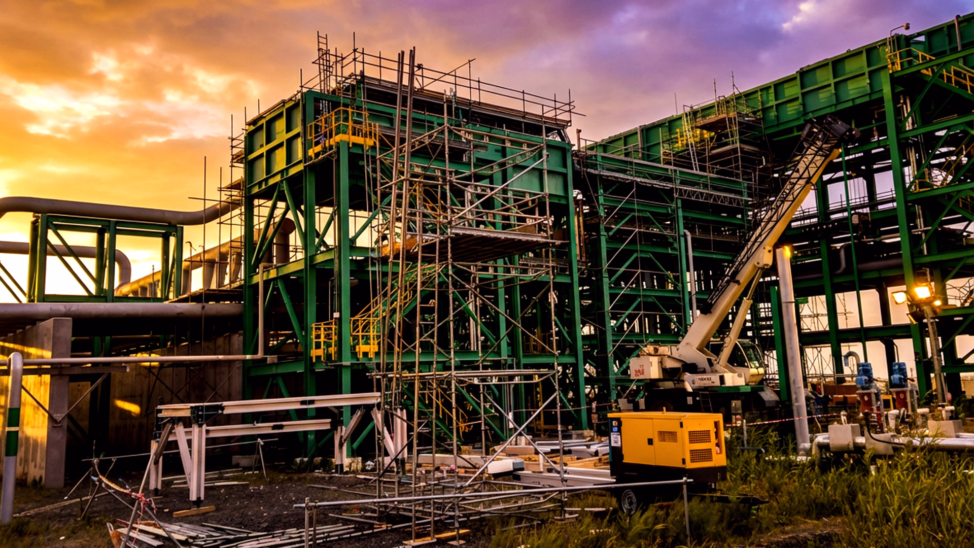 PLANT TIE-IN WORKS TO BCMA